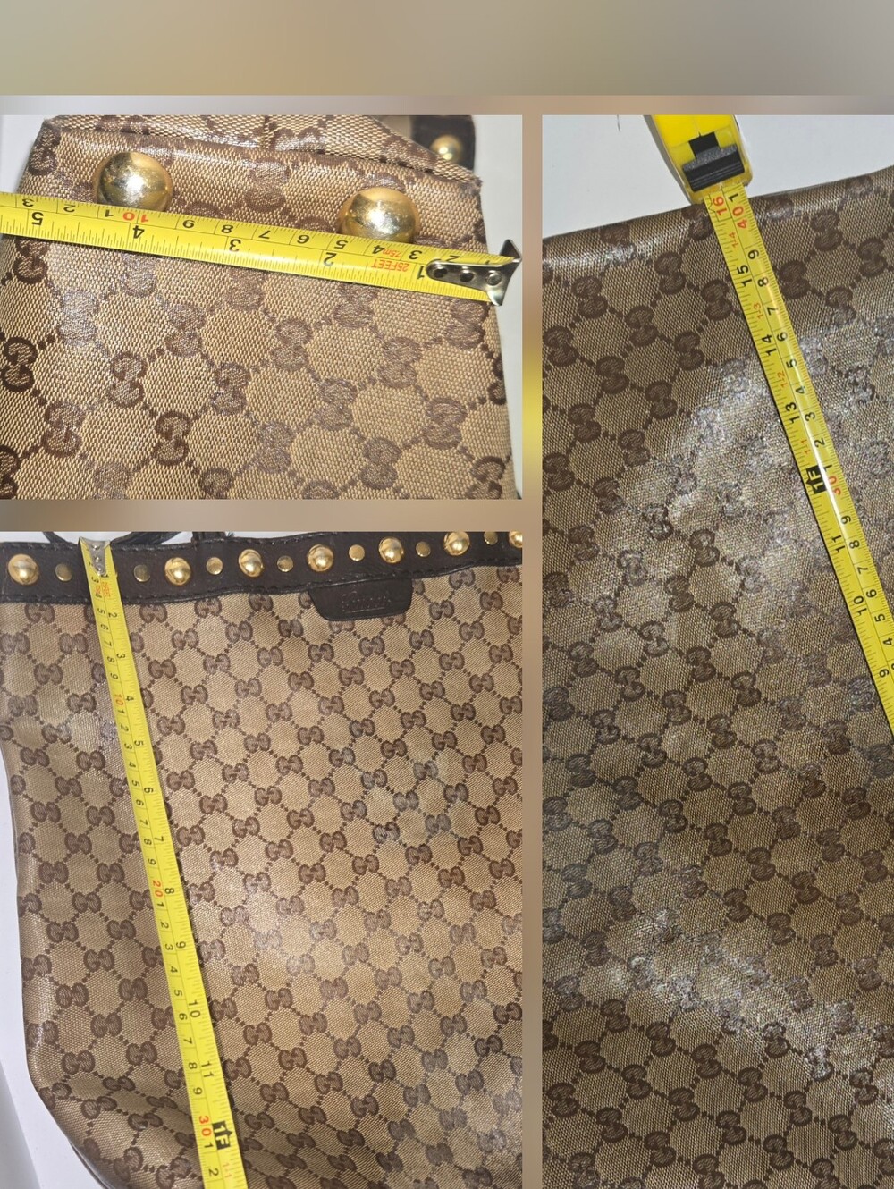 Gucci GG Crystal Babouska Tote - Picture 6 of 15